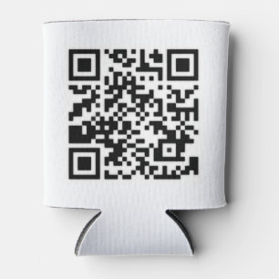 Qr Code RickRoll Gif Can Cooler