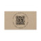 QR Code | Rustic Kraft Modern Stylish Professional