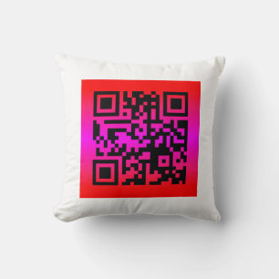 QR Code® Saying: HAPPY MOTHER’S DAY Cushion
