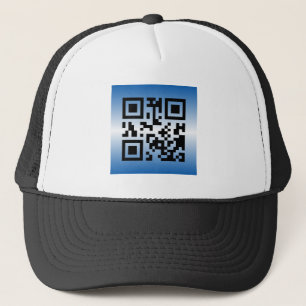 QR Code® Saying: HAPPY PASSOVER Trucker Hat