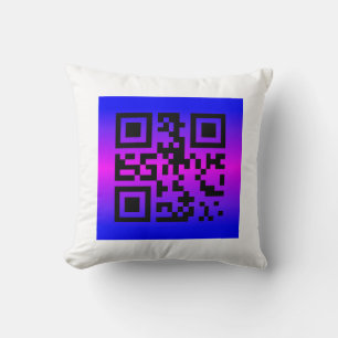 QR Code® Saying: IT’S A GIRL Cushion