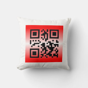 QR Code® Saying: THINKING OF YOU Cushion