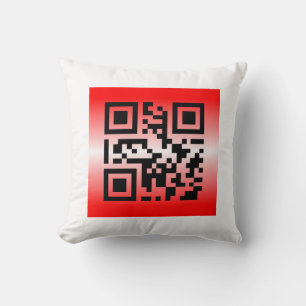 QR Code® Saying: YOU ARE LOVED Cushion