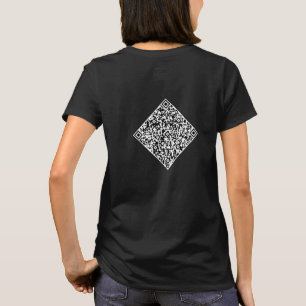 QR Code Scan Info Personalised Your T-Shirt