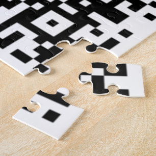 QR Code Scan Info Puzzle Personalised Gift