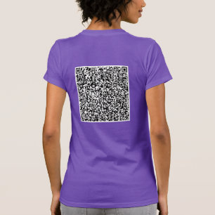QR Code Scan Info Surprise Message T-Shirt Gift