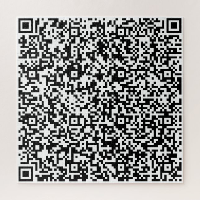 QR Code Scan Info Your Spacial Message Puzzle Gift (Vertical)