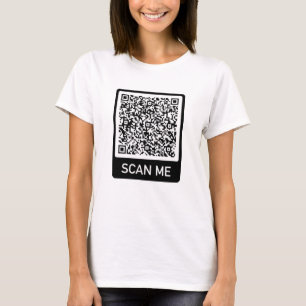 QR Code - Scan Me Personalised Your Modern T-Shirt