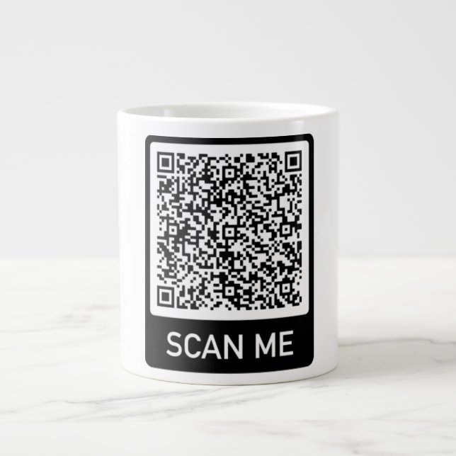 QR Code - Scan Me Professional Personalised Mug (Front)