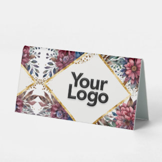 QR code Scan To Pay Pop-Up Market Vendor Floral