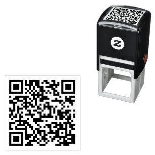 QR Code Self-inking Stamp