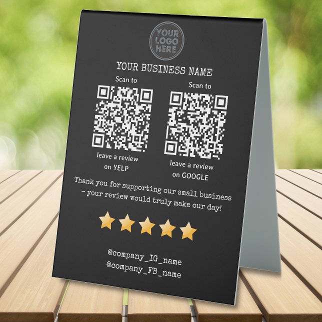 QR code small business review GOOGLE and YELP  (Creator Uploaded)