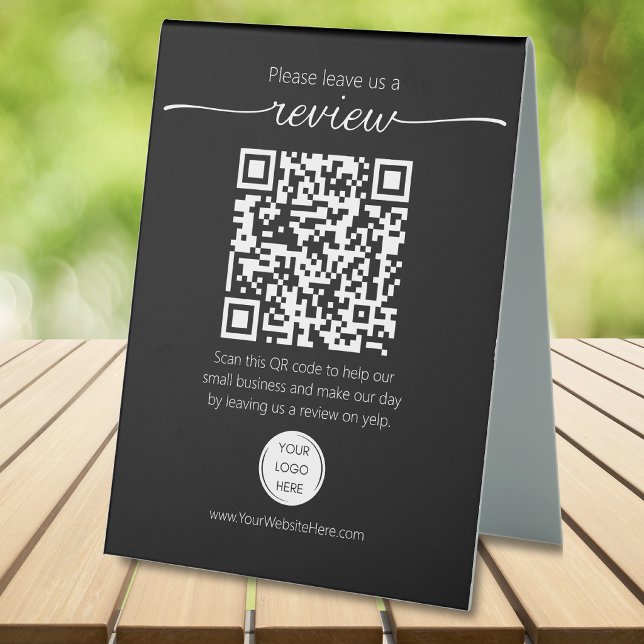 QR code small business review request YELP  (Creator Uploaded)