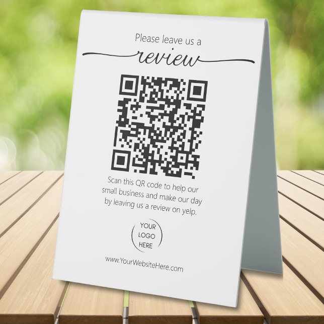 QR code small business review request YELP  (Creator Uploaded)