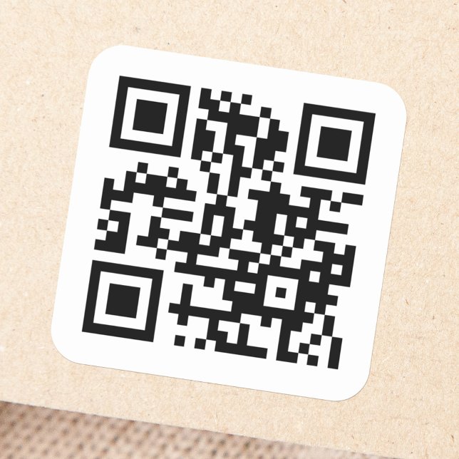 QR code Square Sticker (Creator Uploaded)