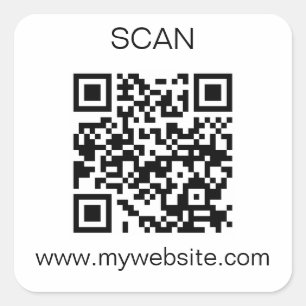 QR code Sticker