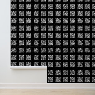 QR Code Template Personalised URL Unique Wallpaper