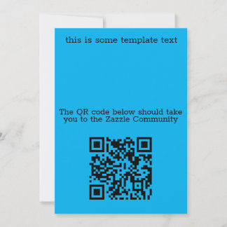 QR Code test Invitation