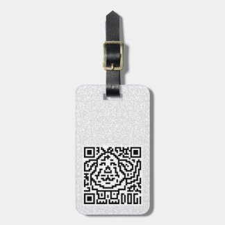 QR Code the Dog Luggage Tag