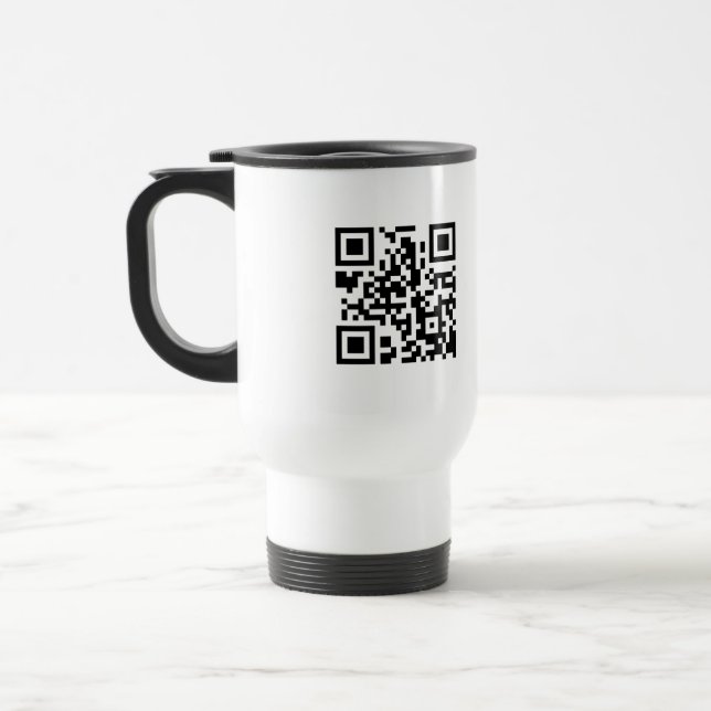 QR Code Travel Mug (Left)