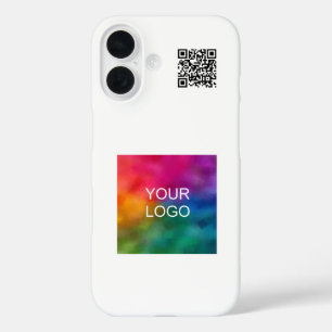 QR Code Upload Your Own Logo Promotional Popular iPhone 16 Case