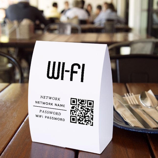 QR Code Wifi Network Name & Password  (Insitu(Restaurant))
