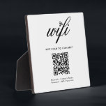 QR Code Wifi Scan to Connect Custom Branded White Plaque<br><div class="desc">QR Code Wifi Scan to Connect Custom Branded White plaque Create a user-friendly document featuring your network and password information, ideal for various settings like hotels, offices, companies, rental homes, guest rooms, or any place where internet access details need to be shared. Tailor the background colour to align with your...</div>