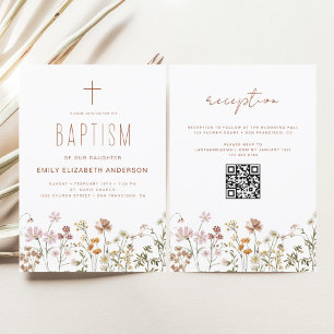 QR Code Wildflower Baptism Garden In Bloom