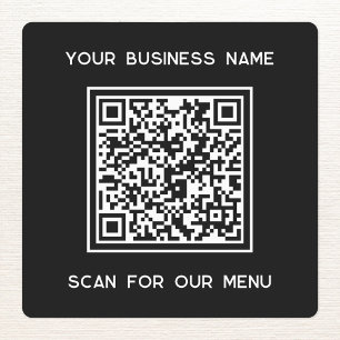 QR Code With Text Business Scan for Menu