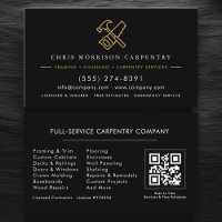 QR Code Woodworking Carpentry Hammer Saw