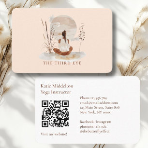 QR Code-  Yoga Reiki Wellness  Business Card