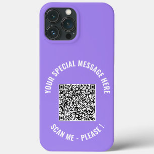 QR Code Your Special Message iPhone Case Gift