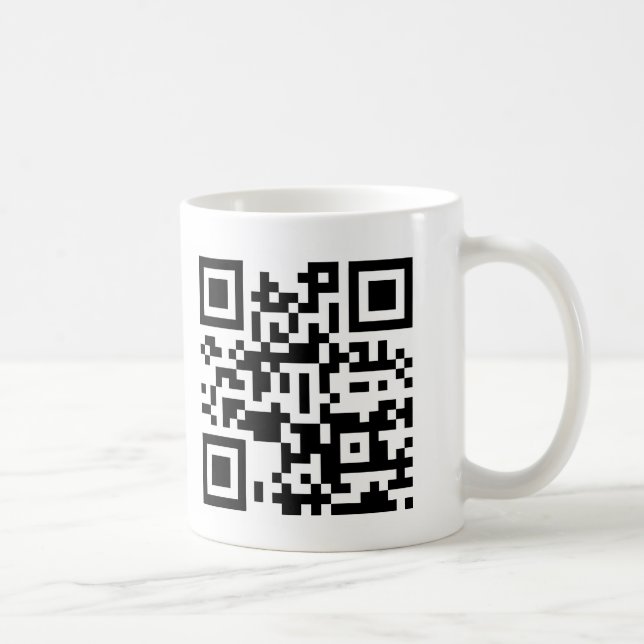 QR - GET BACK TO WORK! COFFEE MUG (Right)