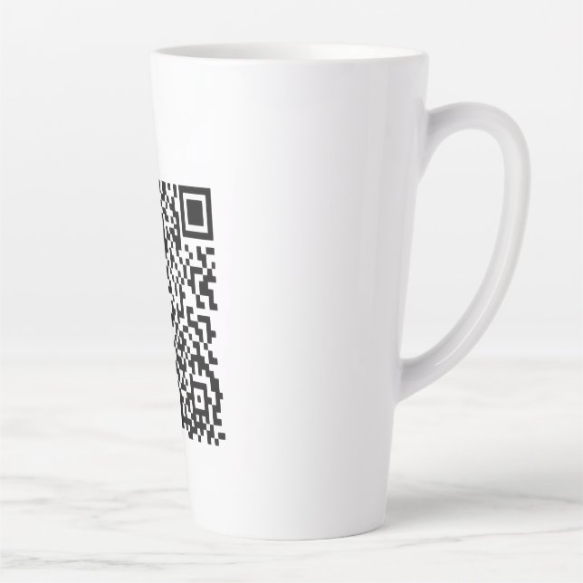 QR LATTE MUG (Right)