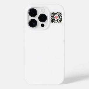 QR Love Code Case-Mate iPhone 14 Pro Case