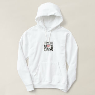 QR Love Code Hoodie