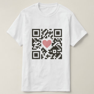 QR Love Code T-Shirt