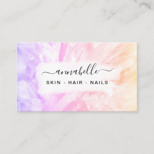 *~* QR Prism AP26 OPAL Crystal Rainbow Ethereal Business Card