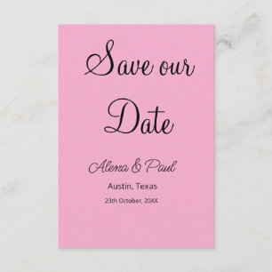 QR Save Our Date add photoname date black white  Enclosure Card
