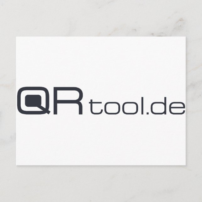 QR-Tool Postcard (Front)
