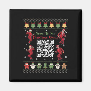 Qr Trump Dance Code President Dance Code Christmas Magnet