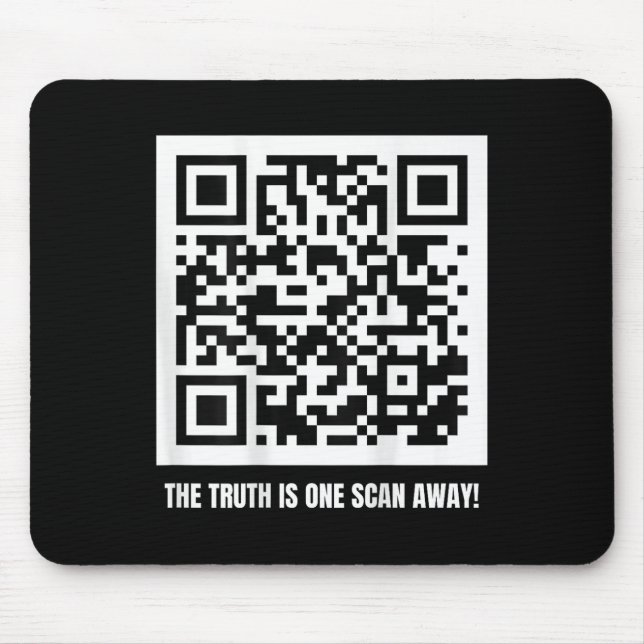 Qr Trump Dancing Code Merch Uni-adult , Black, Mouse Mat (Front)