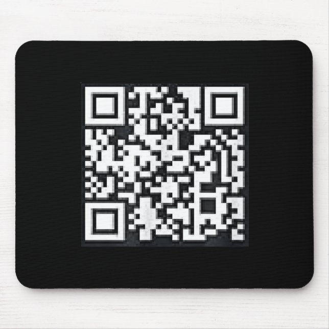 Qr Trump President Trump Dance Code Funny Uni Mouse Mat (Front)