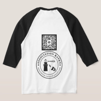 QRCODE BLANC - ASSO RAVEN T-Shirt