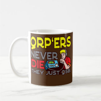 QRPers Funny Ham Radio Quote Men Women  Coffee Mug