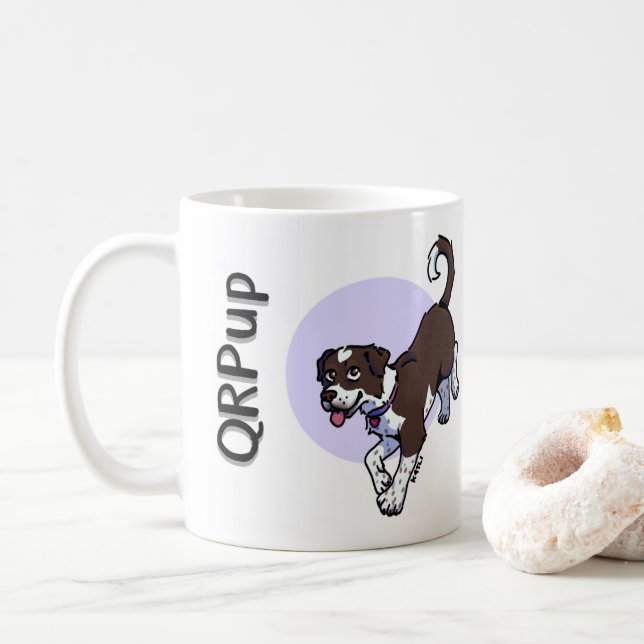 QRPup Cup - Hazel (With Donut)