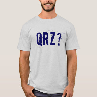 QRZ? Male Radio Ham T-Shirt