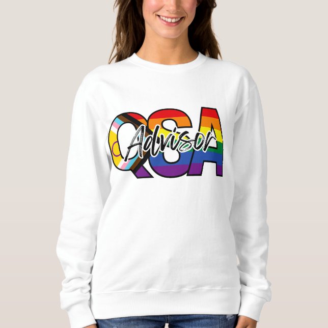 QSA Club Adviser Sweatshirt (Front)