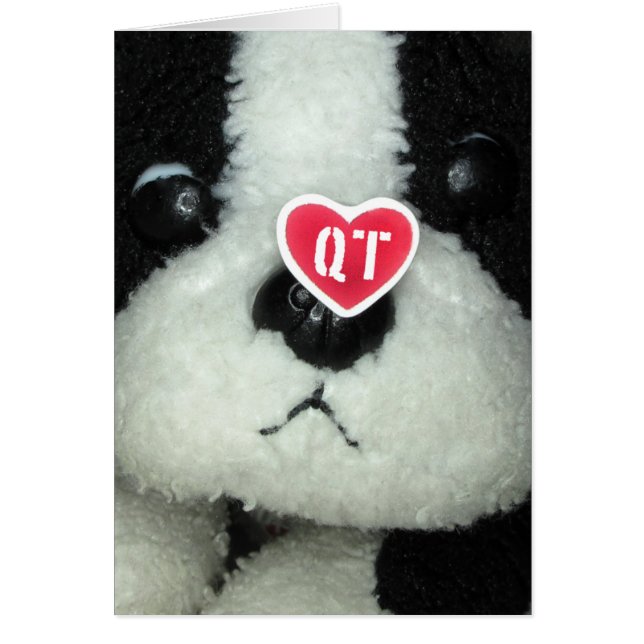 QT Love Card (Front)
