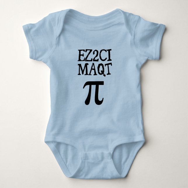 QT Pi  Cutie Pie Baby Bodysuit (Front)